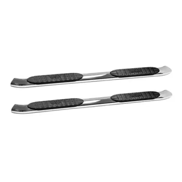 Westin 19-22 Chev/GMC Silverado/Sierra 1500 DC (Excl. 2019 Ltd) PRO TRAXX 5 Oval Nerf Step Bars - SS thumbnail 2