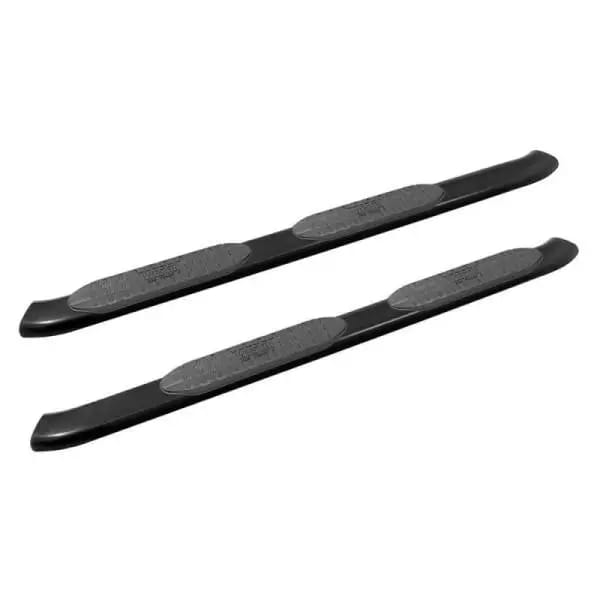 Westin 19-20 Chevrolet Silverado/GMC Sierra 1500 Double Cab PRO TRAXX 5 Oval Nerf Step Bars - Black thumbnail 2