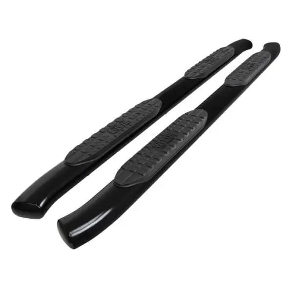 Westin 19-20 Chevrolet Silverado/GMC Sierra 1500 Double Cab PRO TRAXX 5 Oval Nerf Step Bars - Black thumbnail 3