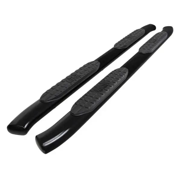 Westin 19-20 Chevrolet Silverado/GMC Sierra 1500 Double Cab PRO TRAXX 5 Oval Nerf Step Bars - Black thumbnail 8