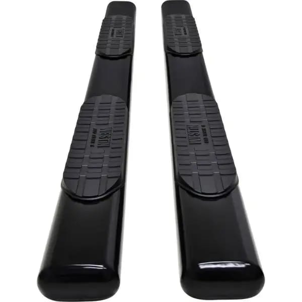 Westin 19-21 Chevrolet Silverado Crew Cab PRO TRAXX 6 Oval Nerf Step Bars - Black thumbnail 8