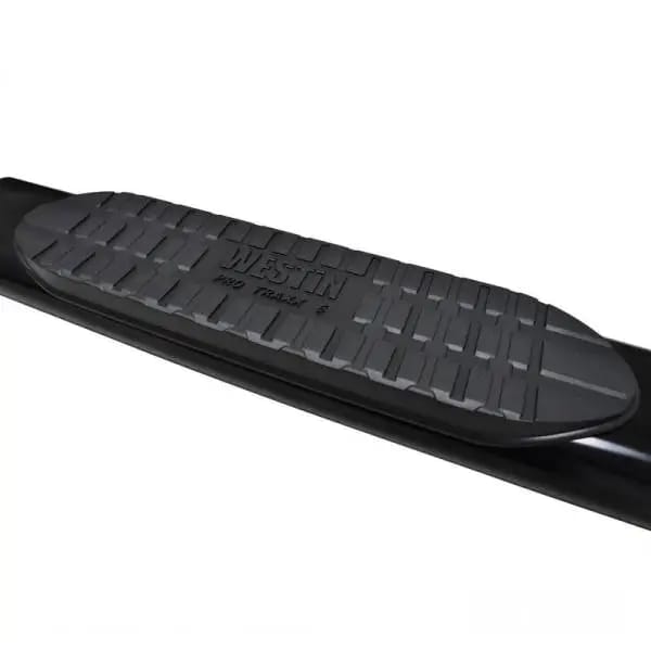 Westin 19-21 Chevrolet Silverado Crew Cab PRO TRAXX 6 Oval Nerf Step Bars - Black thumbnail 11