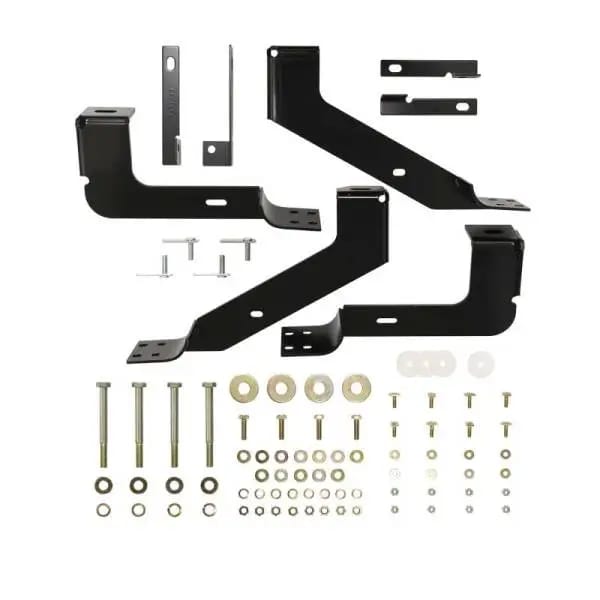 Westin 2002-2008 Dodge Ram Quad Cab 1500 Premier Oval Nerf Step Bar Mount Kit - Black thumbnail 2