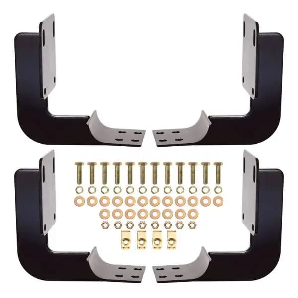 Westin 99-16 Ford F-250/350/450/550HD Reg/Supr Cab/Crew Premier Oval Nerf Step Bar Mount Kit - Blk