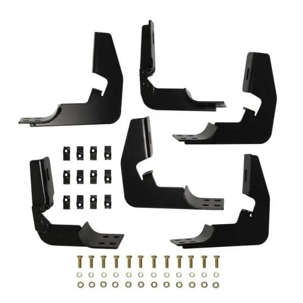 Westin 2014-2018 Chevy Silverado 1500 Dbl/Crew Cab Premier Oval Nerf Step Bar Mount Kit - Black thumbnail 2