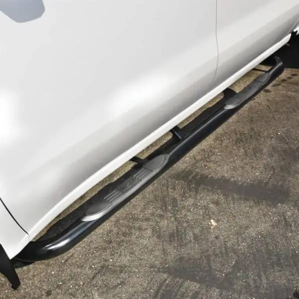 Westin 2019 Chevrolet Silverado/Sierra 1500 Crew Cab E-Series 3 Nerf Step Bars - Black thumbnail 4