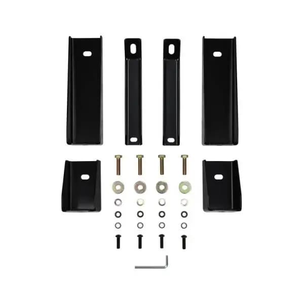 Westin 2019 Chevrolet Silverado/Sierra 1500 Crew Cab E-Series 3 Nerf Step Bars - Black thumbnail 9