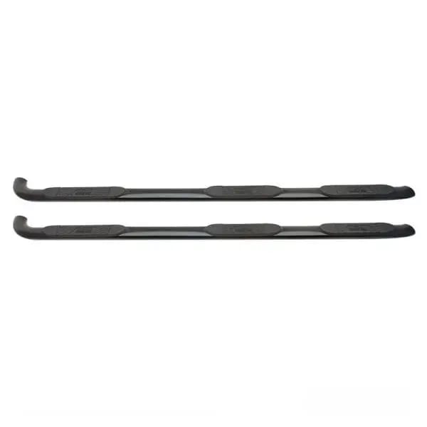 Westin 15-18 Chevy Silv 25/3500 Dbl Cab(6.5ft)/Dually (8ft) Platinum 4 Oval WTW Nerf Step Bars - Blk thumbnail 3