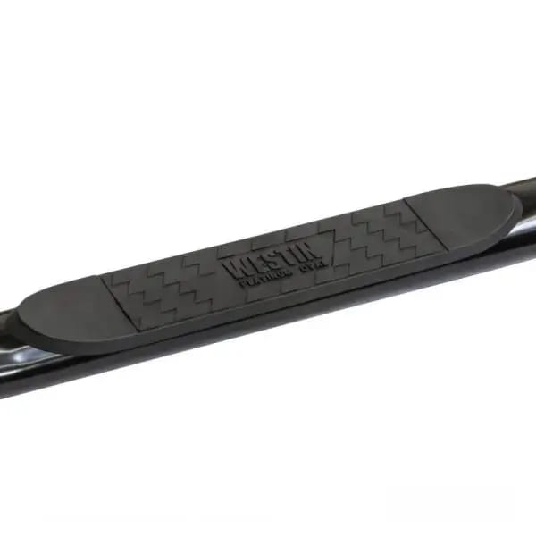 Westin 15-18 Chevy Silv 25/3500 Dbl Cab(6.5ft)/Dually (8ft) Platinum 4 Oval WTW Nerf Step Bars - Blk thumbnail 4