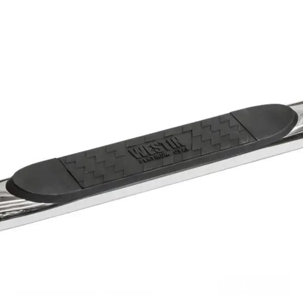 Westin 2015-2018 Ford F-150 SuperCab (6.5ft Bed) Platinum 4 Oval WTW Nerf Step Bars - SS thumbnail 6