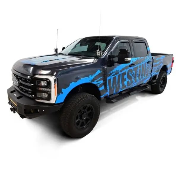 Westin 15-25 Ford F-150 SuperCrew / 17-25 F-250/350 CC AT6 Running Boards - Black thumbnail 13