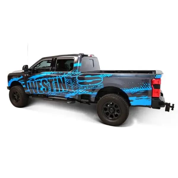 Westin 15-25 Ford F-150 SuperCrew / 17-25 F-250/350 CC AT6 Running Boards - Black thumbnail 15