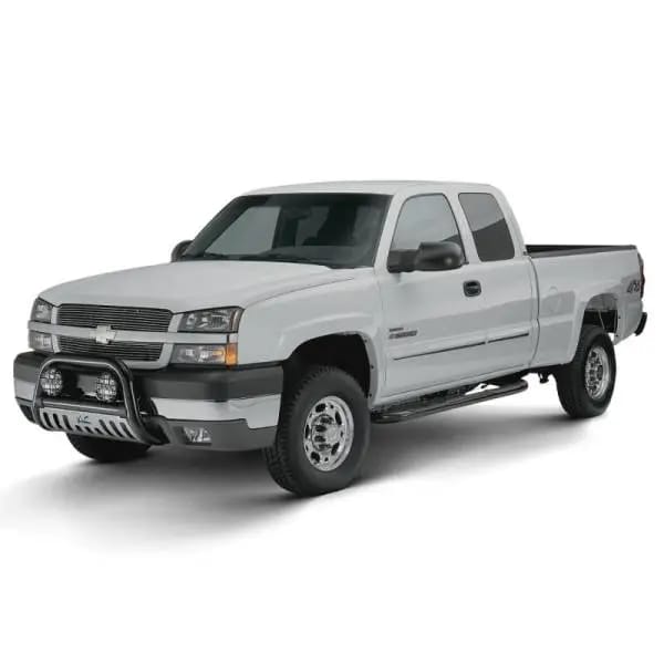 Westin 1999-2013 Chevy Silverado 1500 Crew Cab Signature 3 Nerf Step Bars - Black thumbnail 4