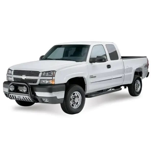 Westin 1999-2013 Chevy Silverado 1500 Crew Cab Signature 3 Nerf Step Bars - Black thumbnail 6