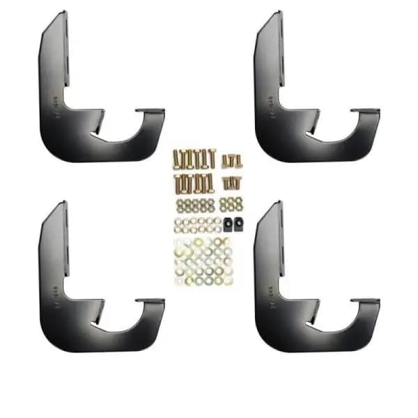 Westin 2014-2018 Chevy Silverado 1500 Reg Cab (Rocker Mount) Running Board Mount Kit - Black