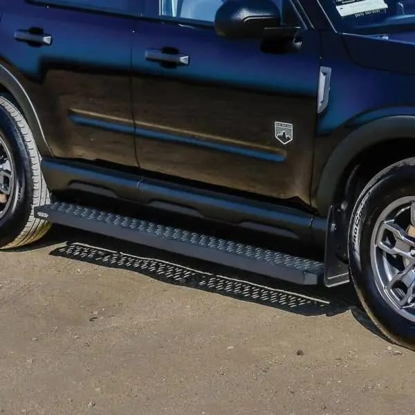 Westin Grate Steps Running Boards 68 in - Textured Black thumbnail 4