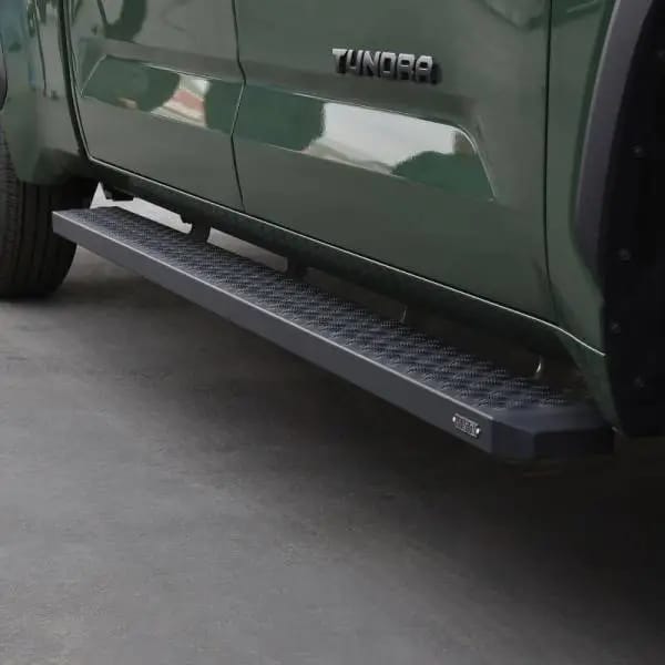 Westin Grate Steps Running Boards 90 in - Textured Black thumbnail 5