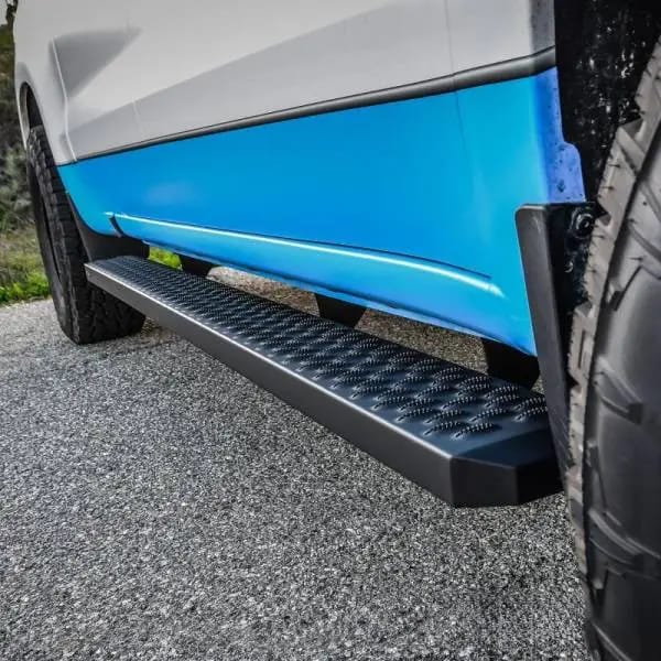 Westin Grate Steps Running Boards 90 in - Textured Black thumbnail 9