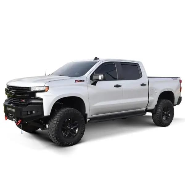 Westin 19-23 Chevrolet/GMC Silverado/Sierra 1500 Crew Cab Outlaw Nerf Step Bars - Textured Black thumbnail 8