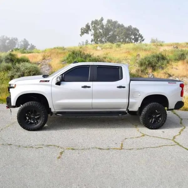 Westin 19-23 Chevrolet/GMC Silverado/Sierra 1500 Crew Cab Outlaw Nerf Step Bars - Textured Black thumbnail 9