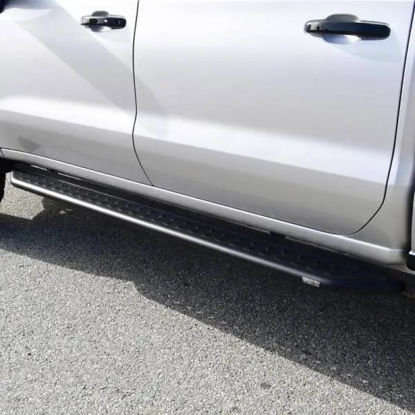 Westin 19-23 Chevrolet/GMC Silverado/Sierra 1500 Crew Cab Outlaw Nerf Step Bars - Textured Black thumbnail 10