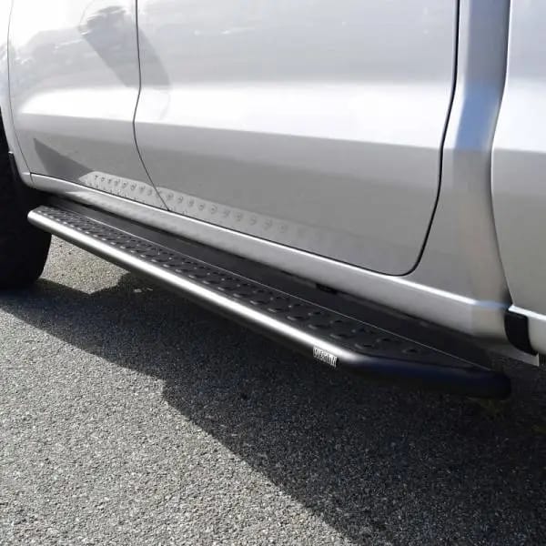 Westin 19-23 Chevrolet/GMC Silverado/Sierra 1500 Crew Cab Outlaw Nerf Step Bars - Textured Black thumbnail 11