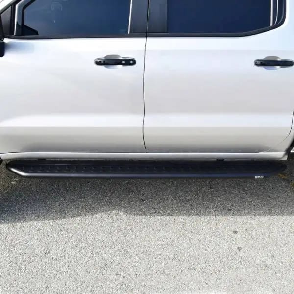 Westin 19-23 Chevrolet/GMC Silverado/Sierra 1500 Crew Cab Outlaw Nerf Step Bars - Textured Black thumbnail 12