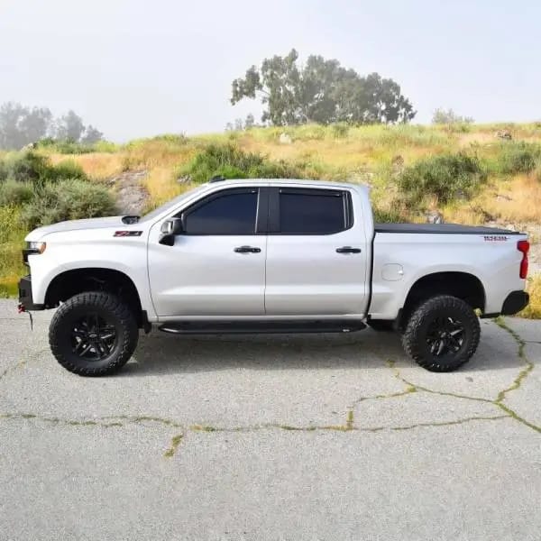 Westin 19-23 Chevrolet/GMC Silverado/Sierra 1500 Crew Cab Outlaw Nerf Step Bars - Textured Black thumbnail 14