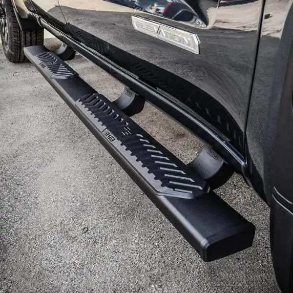 Westin 19-22 Chevrolet Silverado 1500 DC R5 Nerf Step Bars - Blk thumbnail 5
