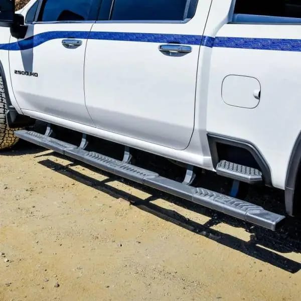 Westin 2020 Chevy Silverado 2500 Crew Cab (6.5ft Bed) R5 M-Series XD W2W Nerf Bars - Textured Black thumbnail 6