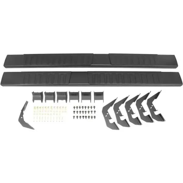 Westin 2007-2018 Chevy Silverado Ext/Dbl Cab R7 Nerf Step Bars - Black thumbnail 8