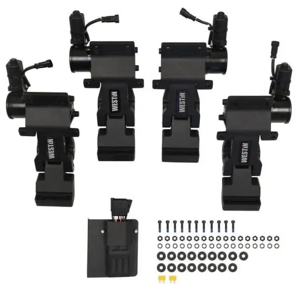 Westin 15-25 Ford F-150 SuperCrew / 17-25 F-250/350 CrewCab Pro-e Running Boards - Tex. Blk thumbnail 2