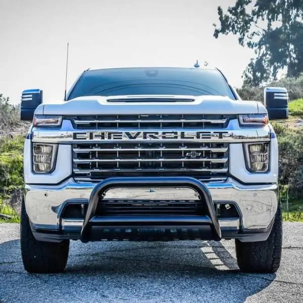 Westin 2020 Chevy Silverado 2500/3500 E-Series Bull Bar - Black thumbnail 3