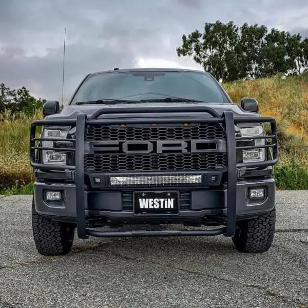 Westin 15-20 Ford F150 Sportsman X Grille Guard - Textured Black thumbnail 4