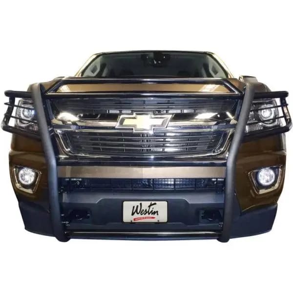 Westin 2015-2018 Chevrolet Colorado 43135 WD Sportsman Grille Guard - Black thumbnail 3