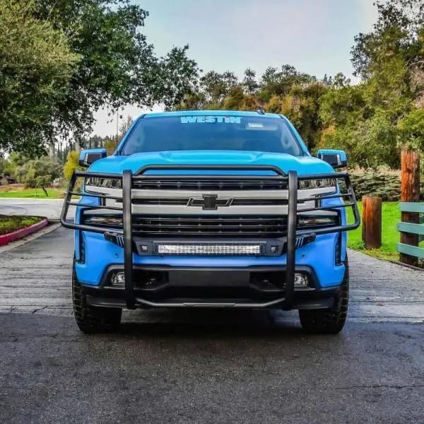 Westin 19-21 Chevy 1500 Sportsman X Grille Guard - Textured Black (Excl. 2019 Silverado LD) thumbnail 5