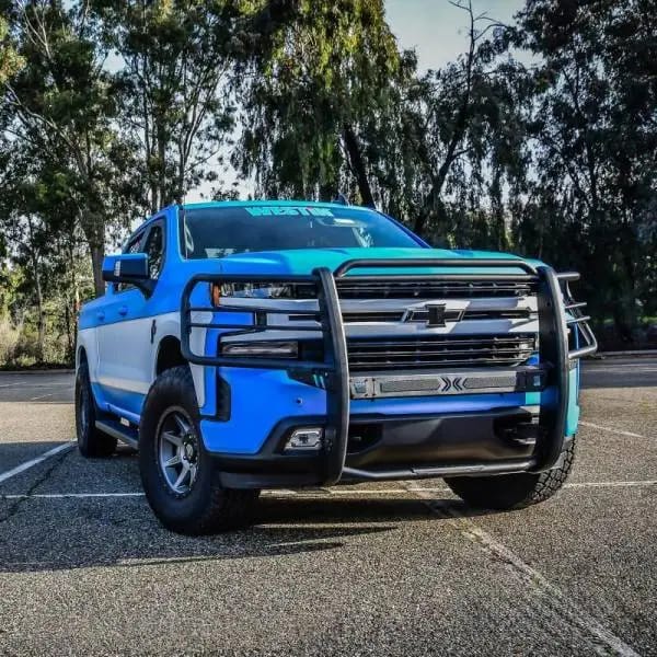Westin 19-21 Chevy 1500 Sportsman X Grille Guard - Textured Black (Excl. 2019 Silverado LD) thumbnail 6