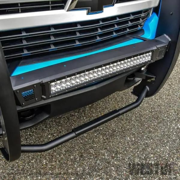 Westin 19-21 Chevy 1500 Sportsman X Grille Guard - Textured Black (Excl. 2019 Silverado LD) thumbnail 10