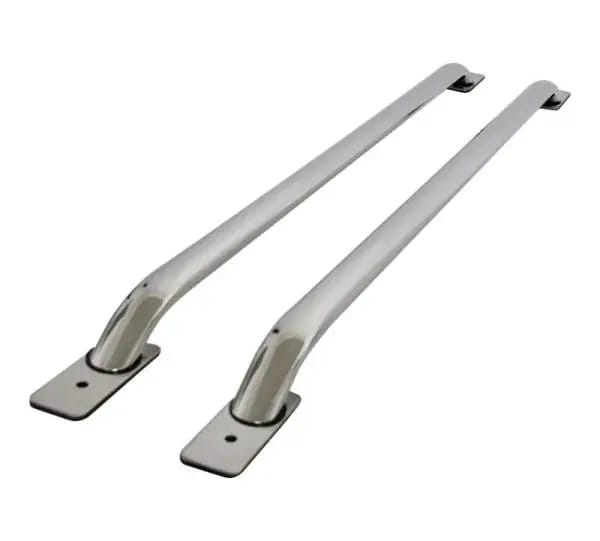 Westin 07-13 Chevy/GMC/Dodge/Ram/Ford/Toyota Silv/Sierra (5.5 ft Bed) Platinum Oval Bed Rails - SS thumbnail 2