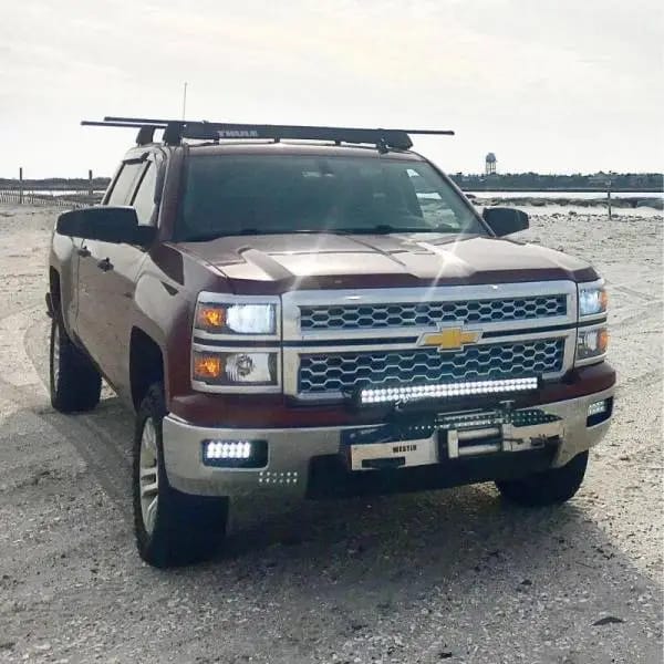 Westin 2014-2017 Chevrolet Silverado 1500 MAX Winch Tray Face Plate - SS thumbnail 3