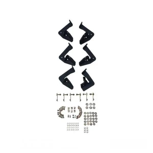 Westin/HDX 99-16 Ford F-250/350/450/550 Crew Cab Drop Nerf Step Bars - Textured Black thumbnail 5
