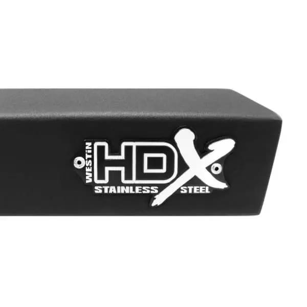 Westin 99-16 Ford F-250/350/450/550 Super Cab HDX Stainless Drop Nerf Step Bars - Tex. Blk thumbnail 7