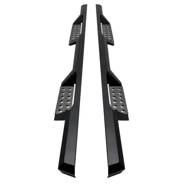 Westin 04-13 Chevy Silverado 1500 Crew Cab HDX Stainless Drop Nerf Step Bars - Textured Black thumbnail 2