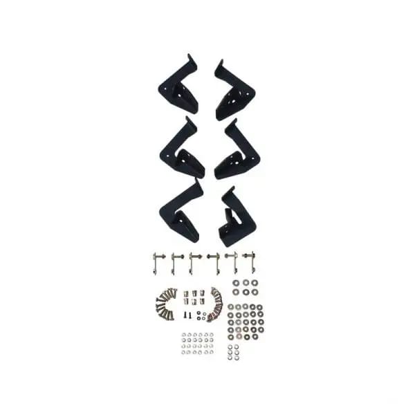 Westin/HDX 17-18 Ford F-150 SuperCrew Drop Nerf Step Bars - Textured Black thumbnail 6