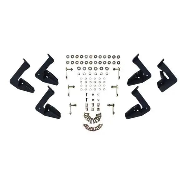 Westin/HDX Stainless 15-18 Ford F-150 SC/17-18 F-250/F-350 CC Drop Nerf Step Bars - Textured Black thumbnail 6
