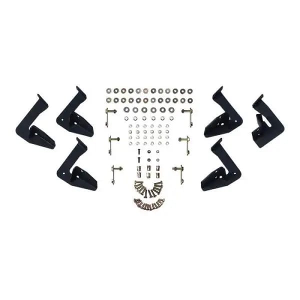 Westin/HDX 07-18 GM 15/25/3500 Crew Cab (Excl. Classic) SS Drop Nerf Step Bars - Textured Black thumbnail 5