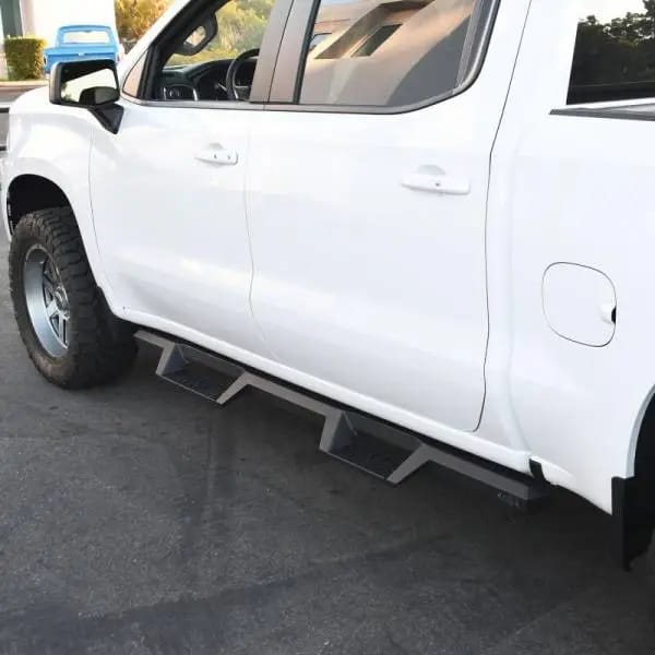 Westin 2019 Chevrolet Silverado / GMC Sierra 1500 Crew Cab Drop Nerf Step Bars - Textured Black thumbnail 3