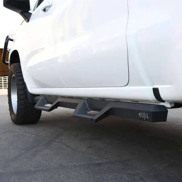 Westin 2019 Chevrolet Silverado / GMC Sierra 1500 Crew Cab Drop Nerf Step Bars - Textured Black thumbnail 5