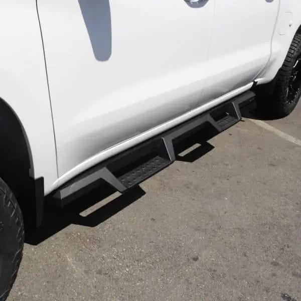 Westin 2019 Chevrolet Silverado / GMC Sierra 1500 Crew Cab Drop Nerf Step Bars - Textured Black thumbnail 6