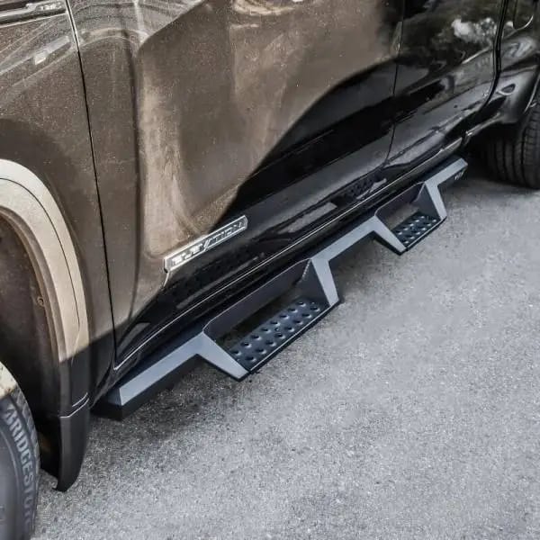 Westin 19-20 Chevrolet Silverado / GMC Sierra 1500 Double Cab HDX Drop Nerf Step Bars - Textured Blk thumbnail 4